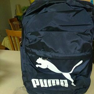 SOLD.....Puma Black Backpack